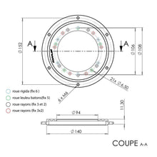 Sprocket Holder Doppler Open Peugeot 103 Leuleu