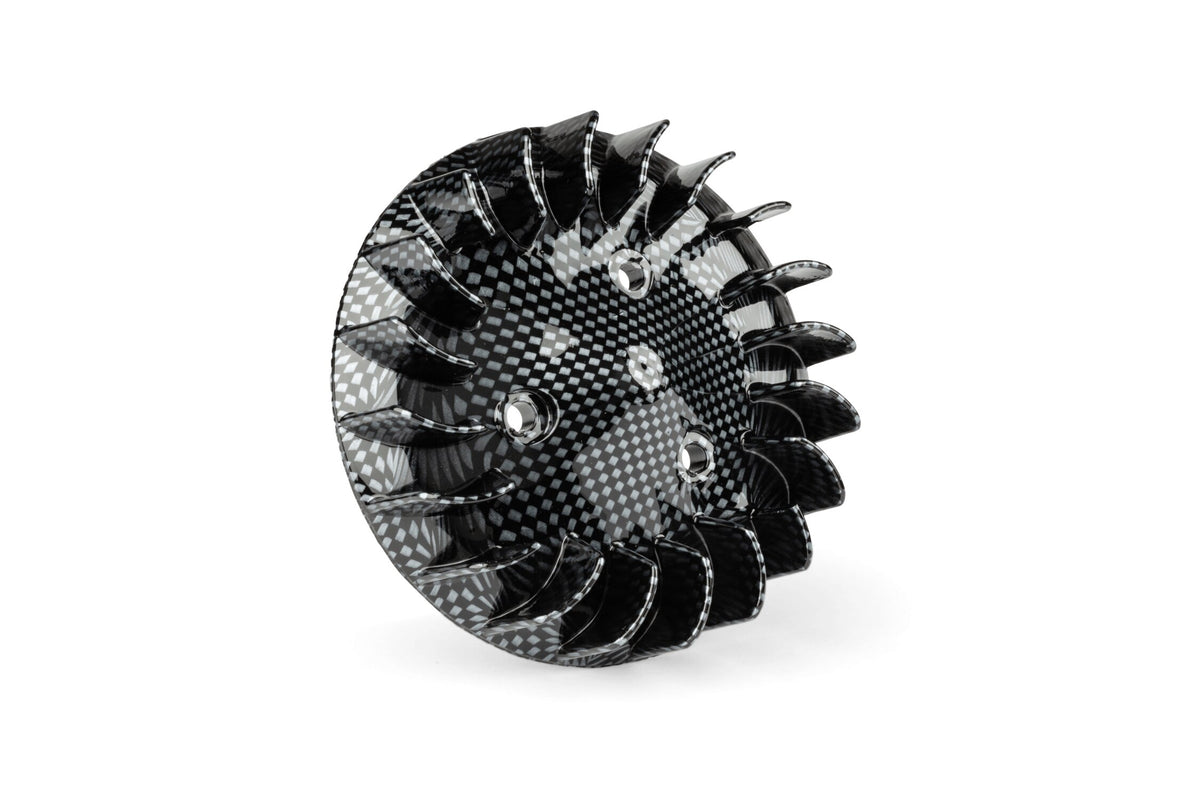 Flywheel Fan STR8 Minarelli AC carbon look