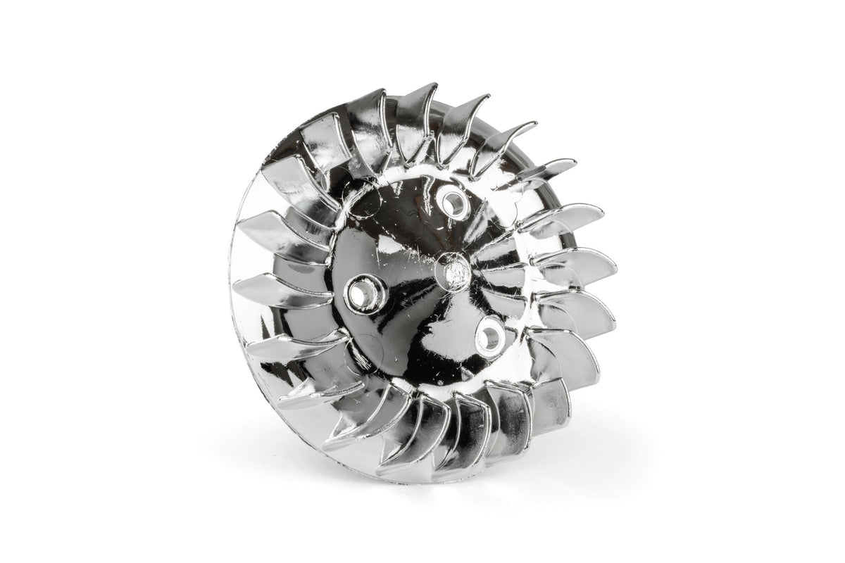 Flywheel Fan STR8 Minarelli AC chrome