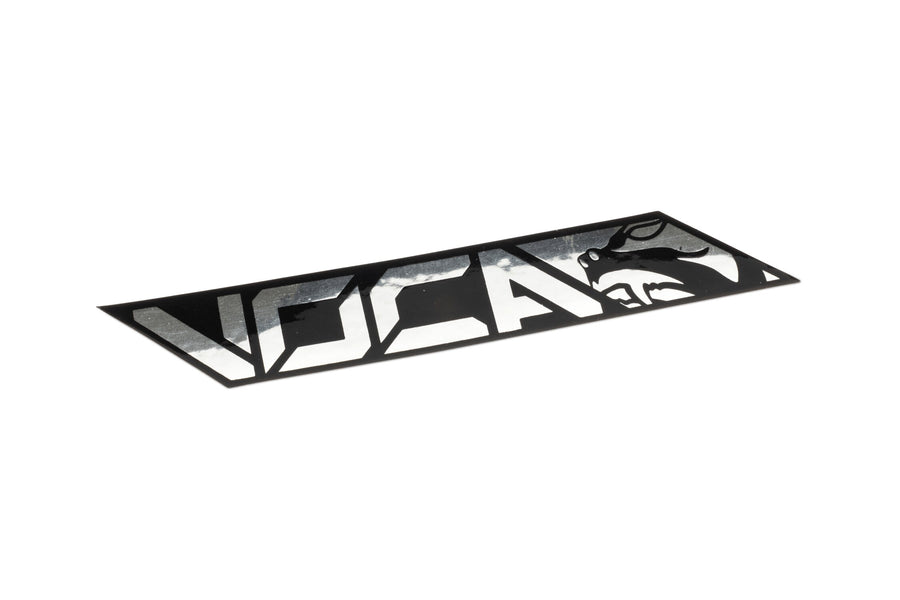 Silencer Sticker Voca black 11x1.8cm