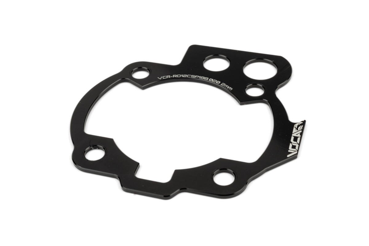 Cylinder Spacer 2mm Voca AM6 Black