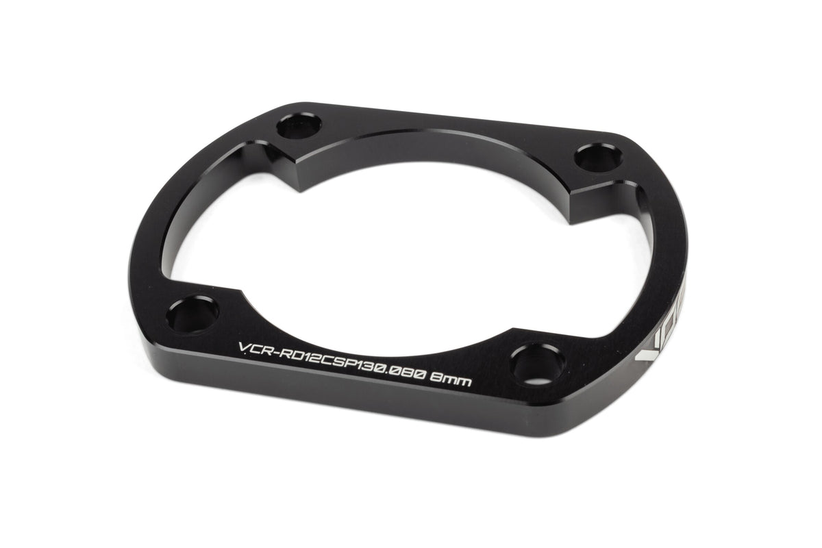 Cylinder Spacer 8mm Voca Yamaha DT 50 LC Portugal Black
