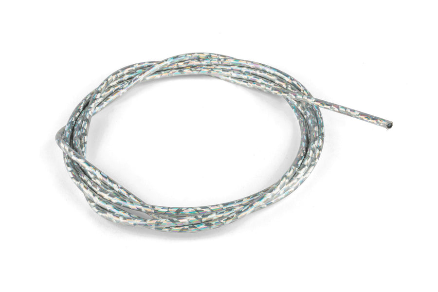 Throttle Cable Housing 5mm Lazer chrome - 2 meter