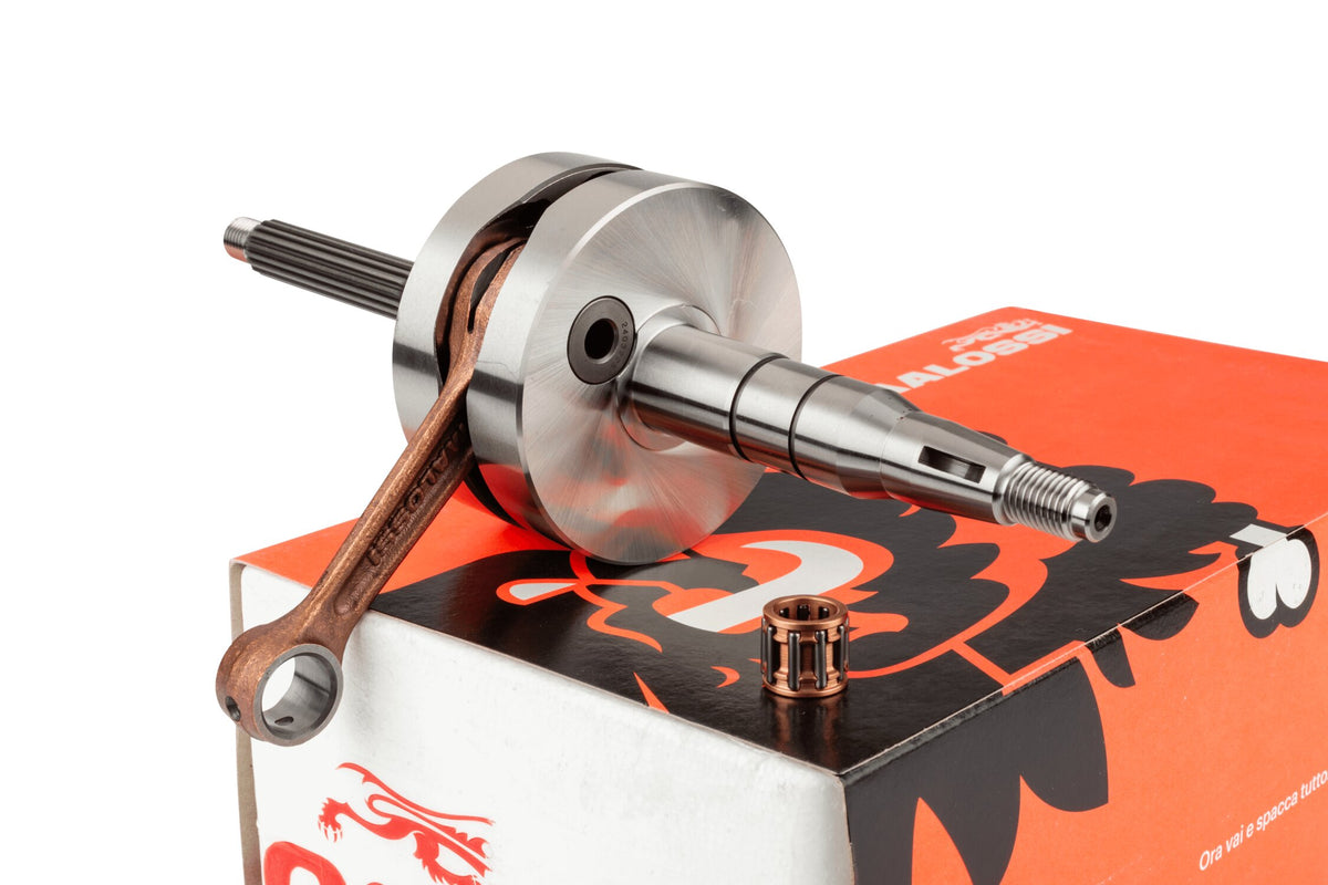 Crankshaft Malossi MHR RHQ 10mm pin Minarelli horizontal