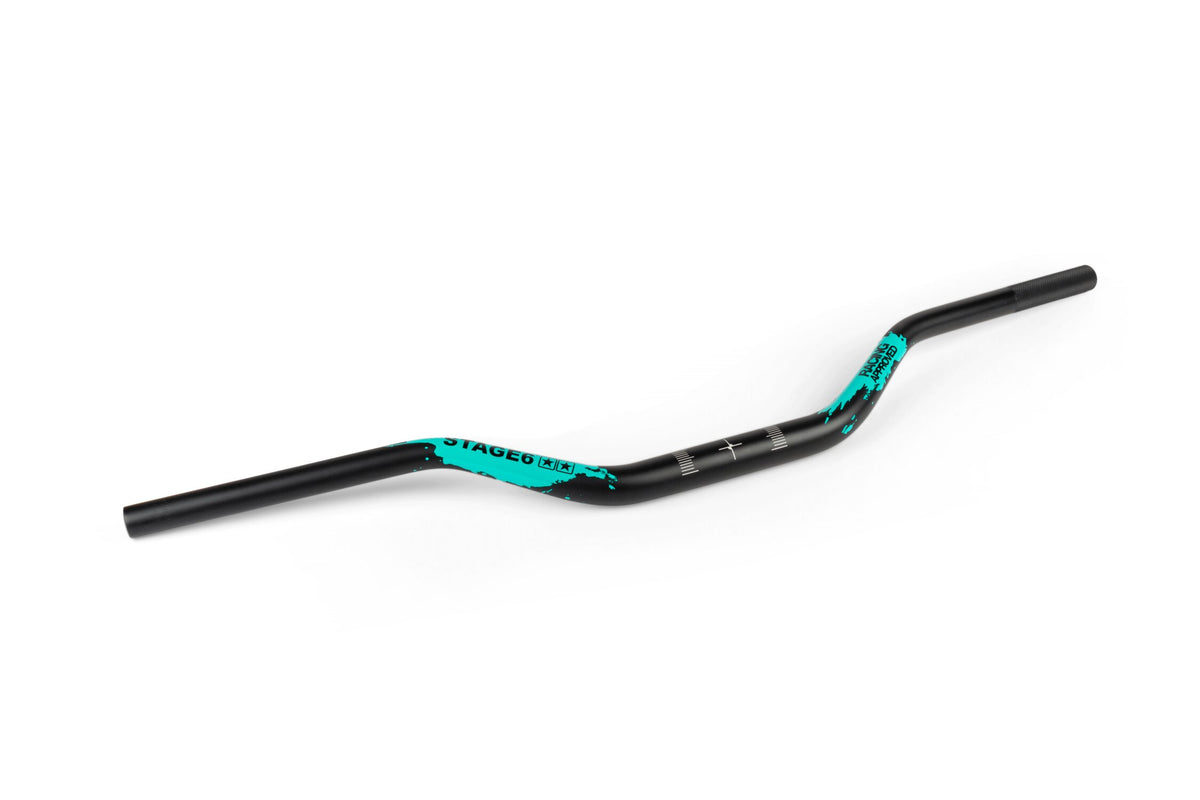MX Handlebar 28mm Stage6 Black / Turquoise