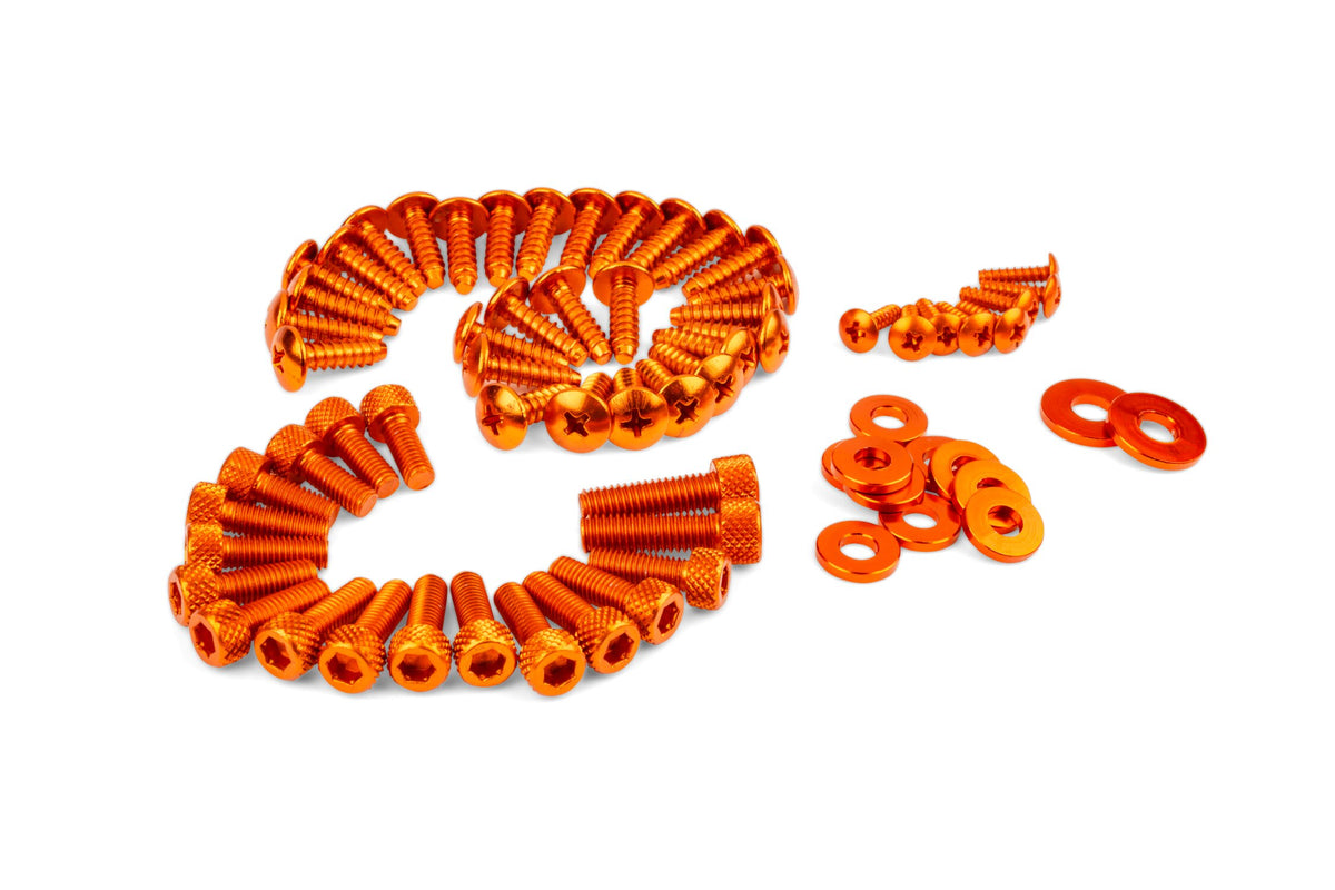 Fairing Screws STR8 Yamaha Aerox orange