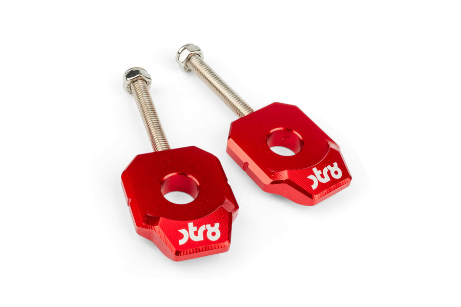 Chain Tensioner STR8 Derbi 12mm Red (x2)