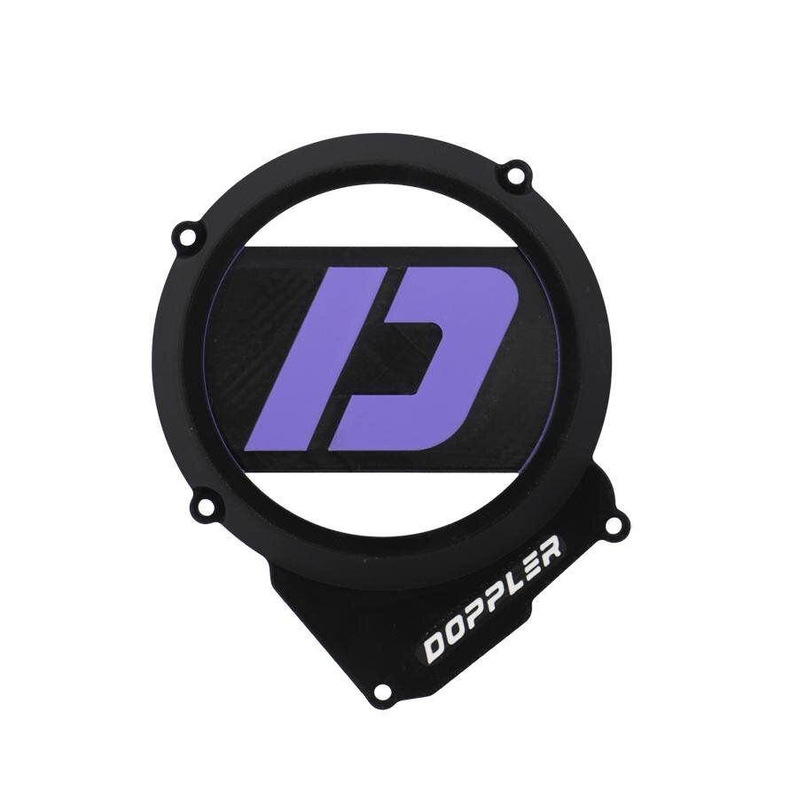 Ignition Cover Doppler 3D AM6 black / purple