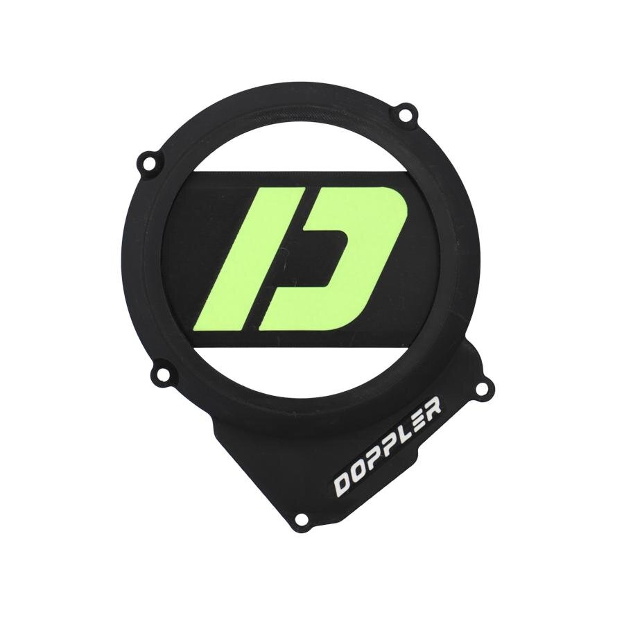 Ignition Cover Doppler 3D AM6 black / neon yellow