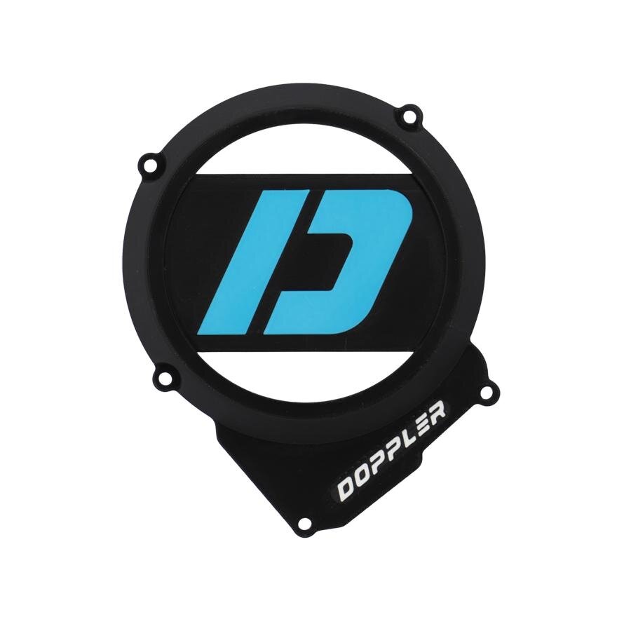 Ignition Cover Doppler 3D AM6 black / turquoise