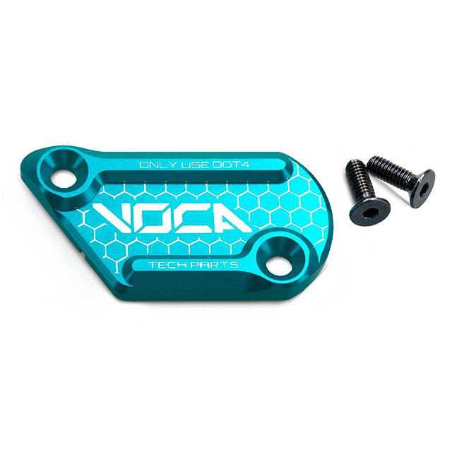 Brake Cylinder Cover Voca CNC Beta RR 50-125cc 2T/4T AJP Turquoise