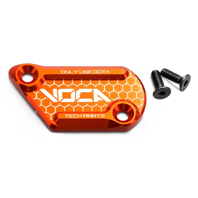 Brake Cylinder Cover Voca CNC Beta RR 50-125cc 2T/4T AJP Orange