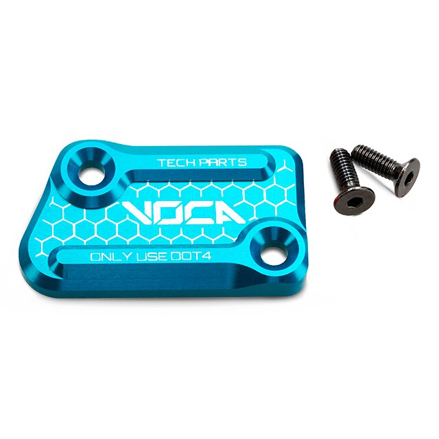 Brake Cylinder Cover Voca CNC Rieju MRT/RR/SMX 50cc AJP Turquoise