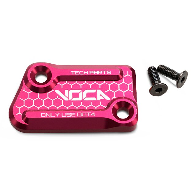Brake Cylinder Cover Voca CNC Rieju MRT/RR/SMX 50cc AJP Pink