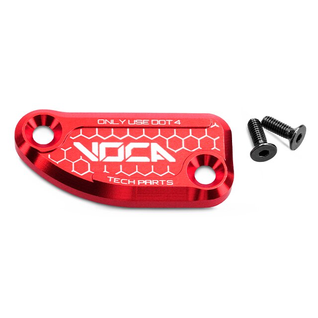 Brake Cylinder Cover rear Voca Derbi Senda DRD Red