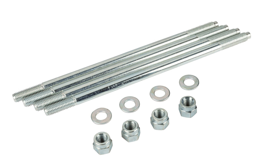 Stud Bolts w/ nuts (x4) Polini M7x158mm Vespa 125cc