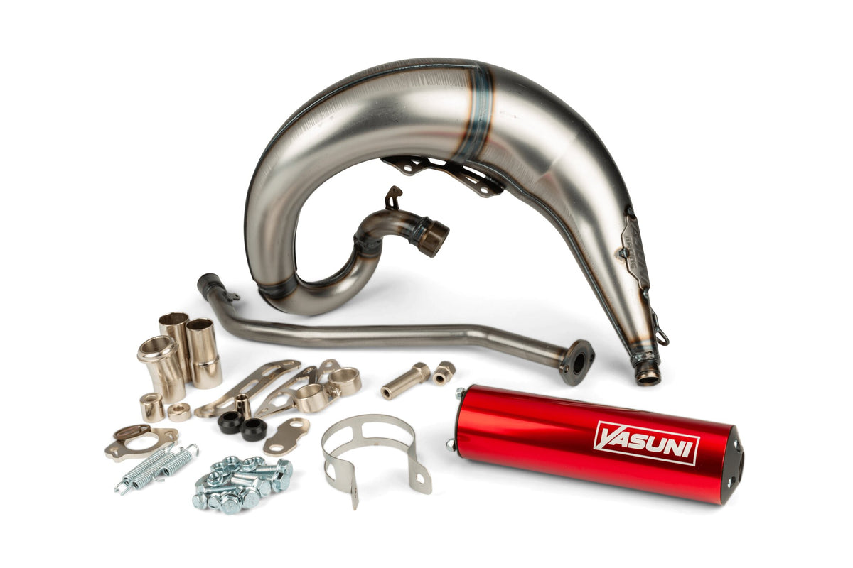 Exhaust Yasuni Cross ML Beta RR-T / Rieju SMX Red Left