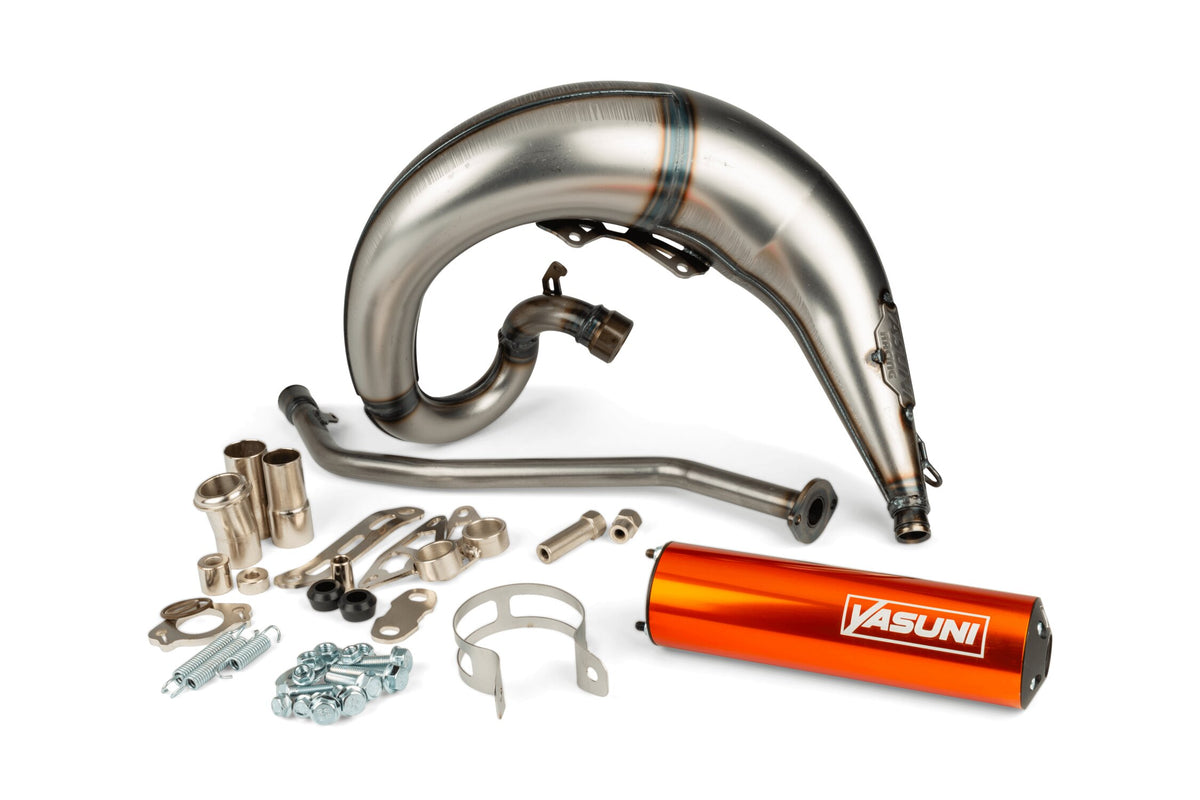Exhaust Yasuni Cross ML Beta RR-T / Rieju SMX Orange left
