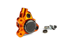 Front Brake Caliper CNC alu Stage6 Minarelli / Piaggio / Peugeot orange