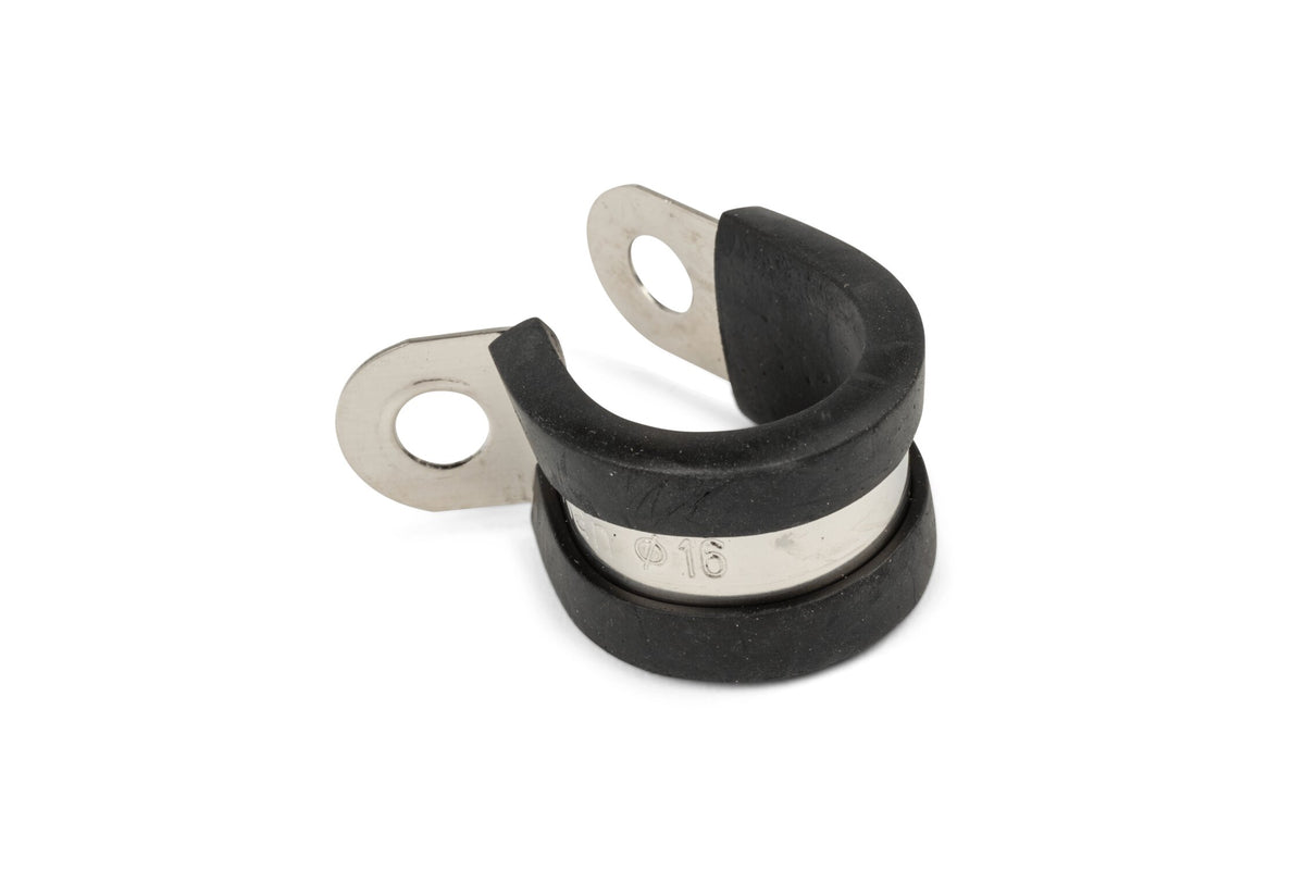Mounting Clamp with rubber 16 mm