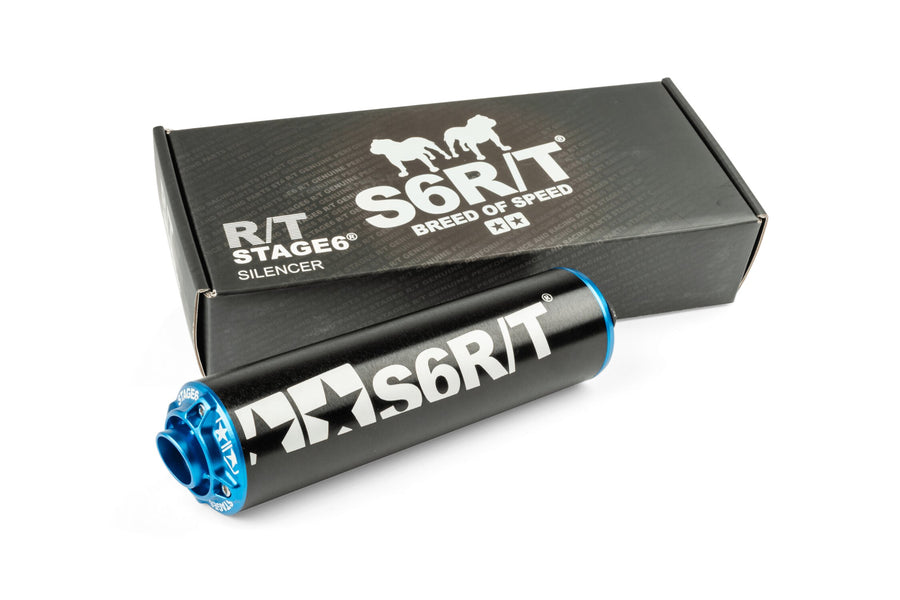 Silencer Stage6 R/T 70cc black / blue