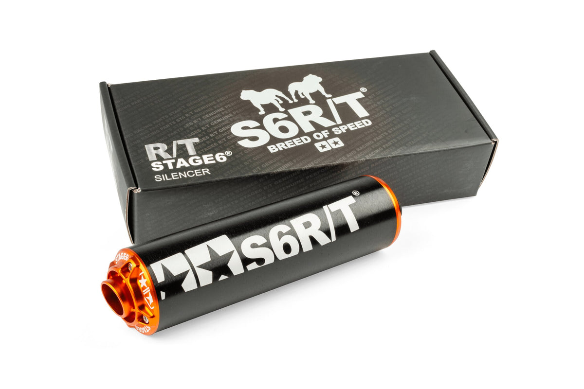 Silencer Stage6 R/T 70cc black / orange
