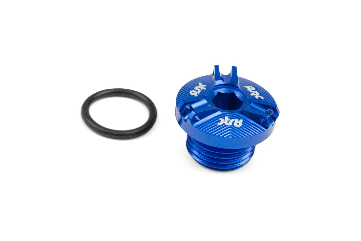 Oil Filler Cap Str8 AM6 blue