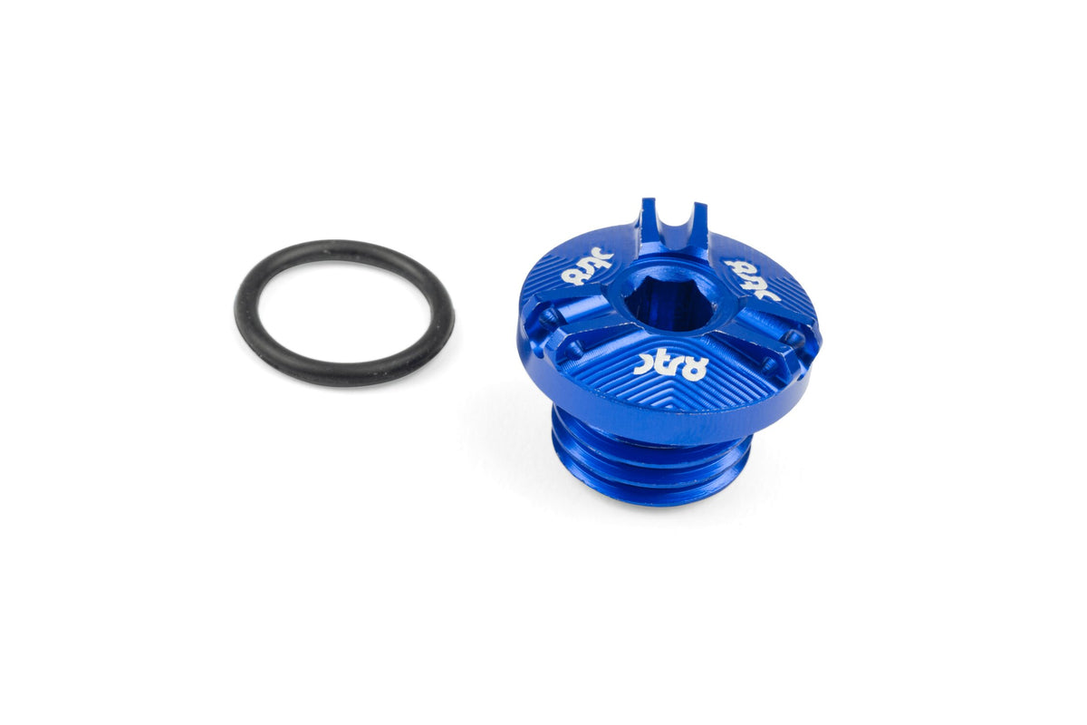Oil Filler Cap Str8 Derbi blue