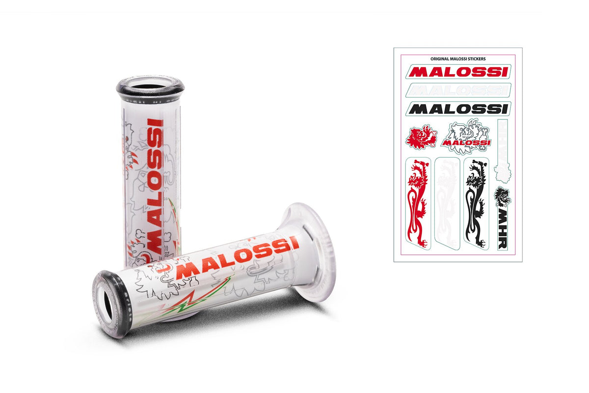 Grips Malossi Tribal D. 30mm white Open End