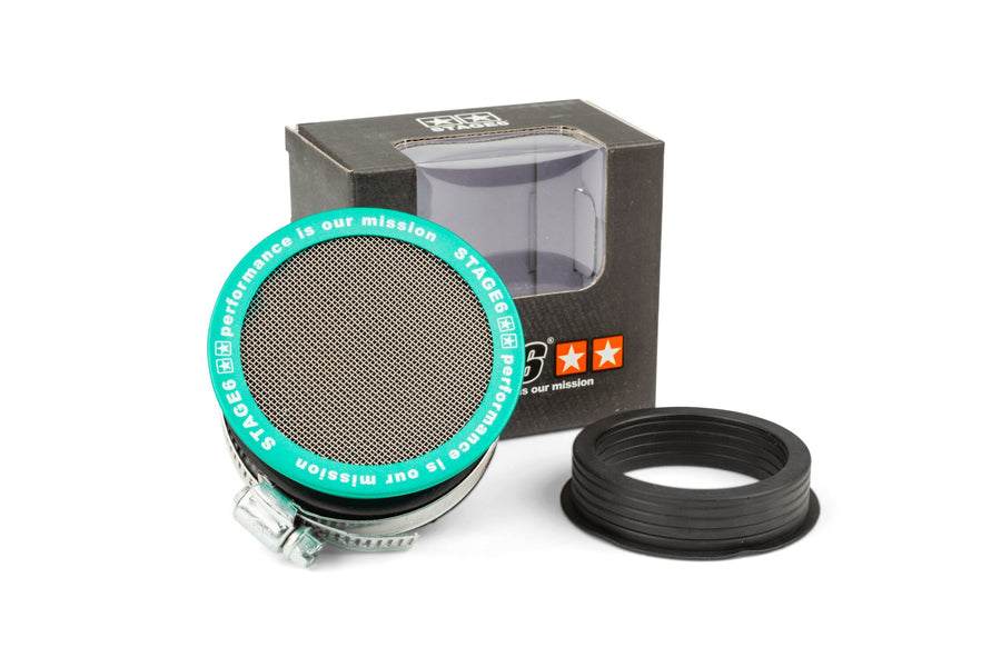 Bell Mouth with grille 50/60mm Stage6 Turquoise