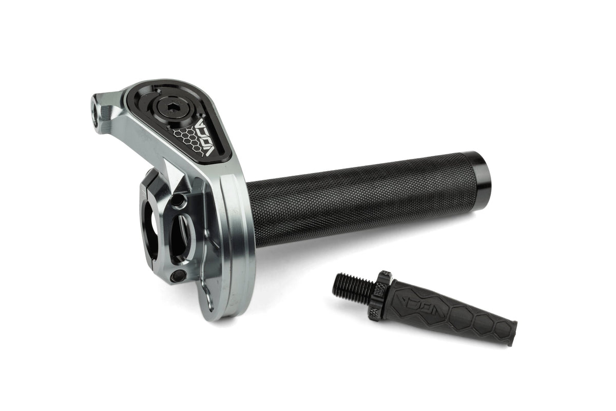 Quick-Action Throttle Voca Bestia CNC 90º Black