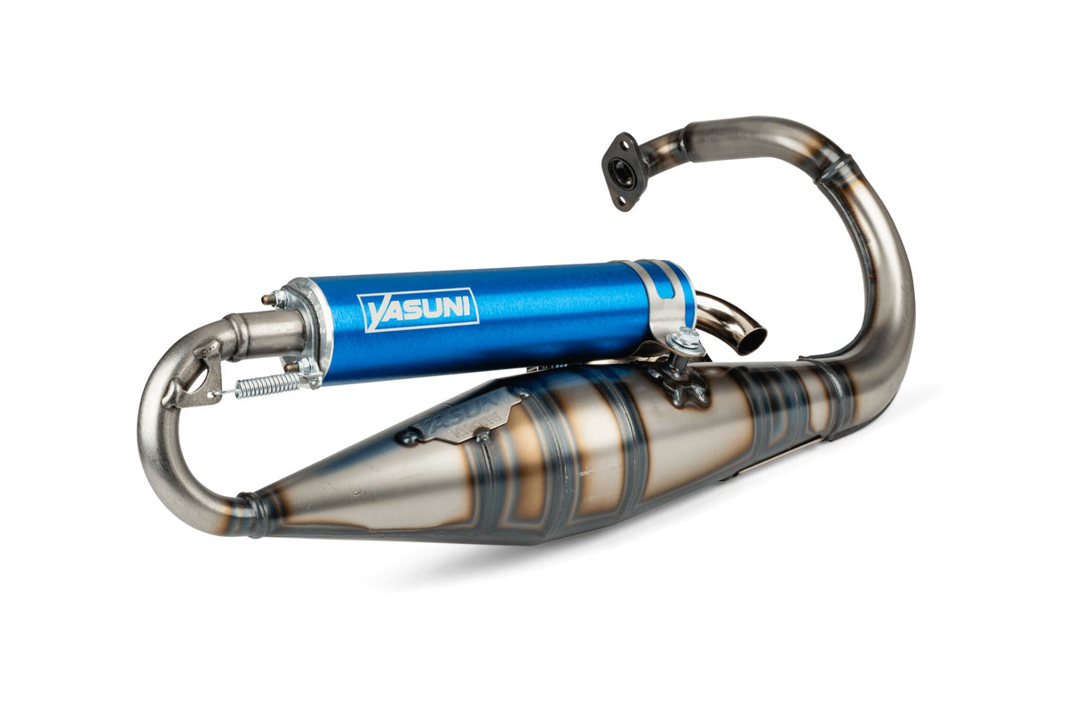 Exhaust Yasuni R-Pro Peugeot vertical Blue