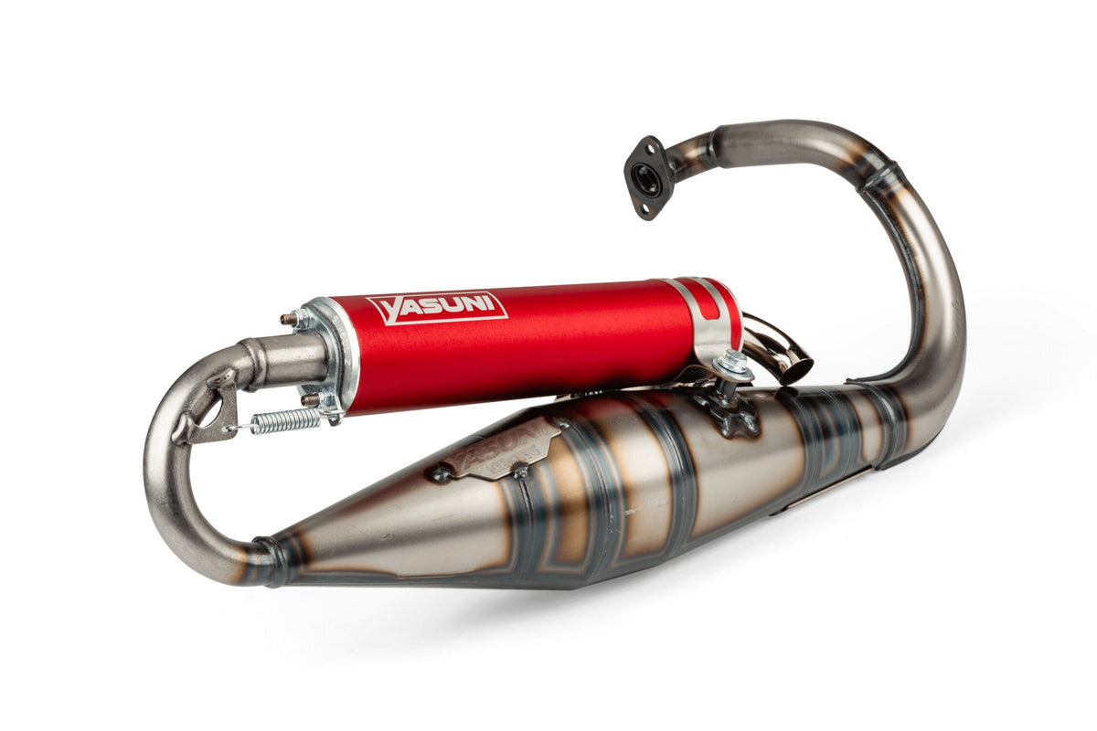 Exhaust Yasuni R-Pro Peugeot vertical Red