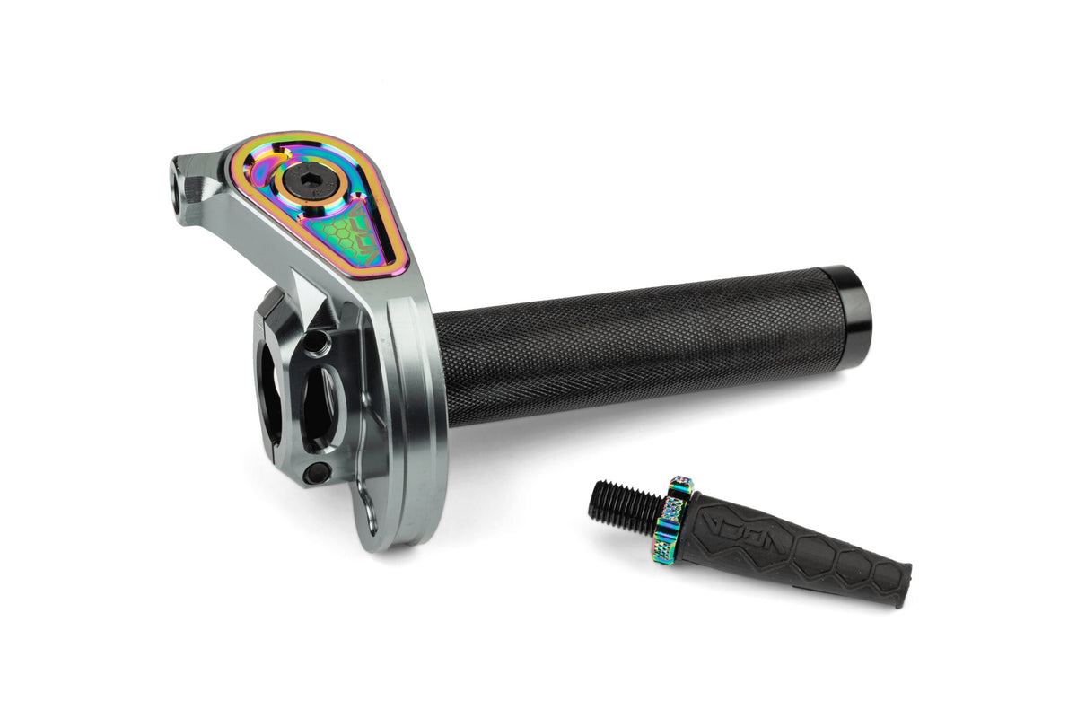 Quick-Action Throttle Voca Bestia CNC 90º Neochrome