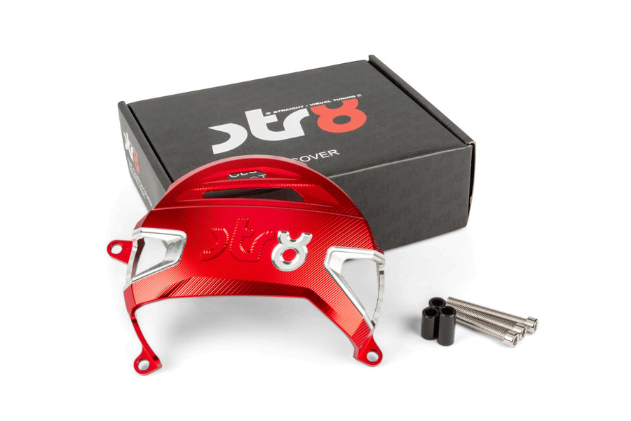 Clutch Case Guard STR8 AM6 Alu CNC Red