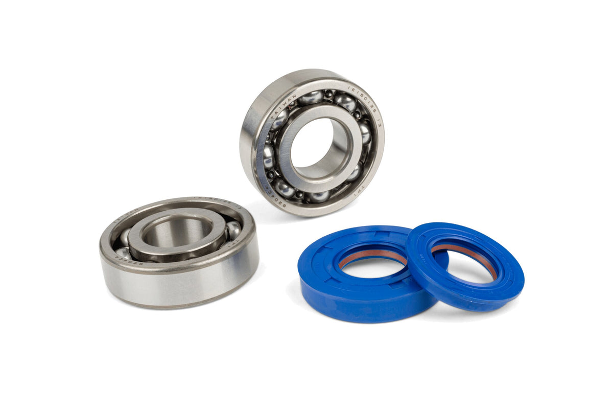 Crankshaft Bearings Polini + Oil Seals Yamaha Aerox / BW's