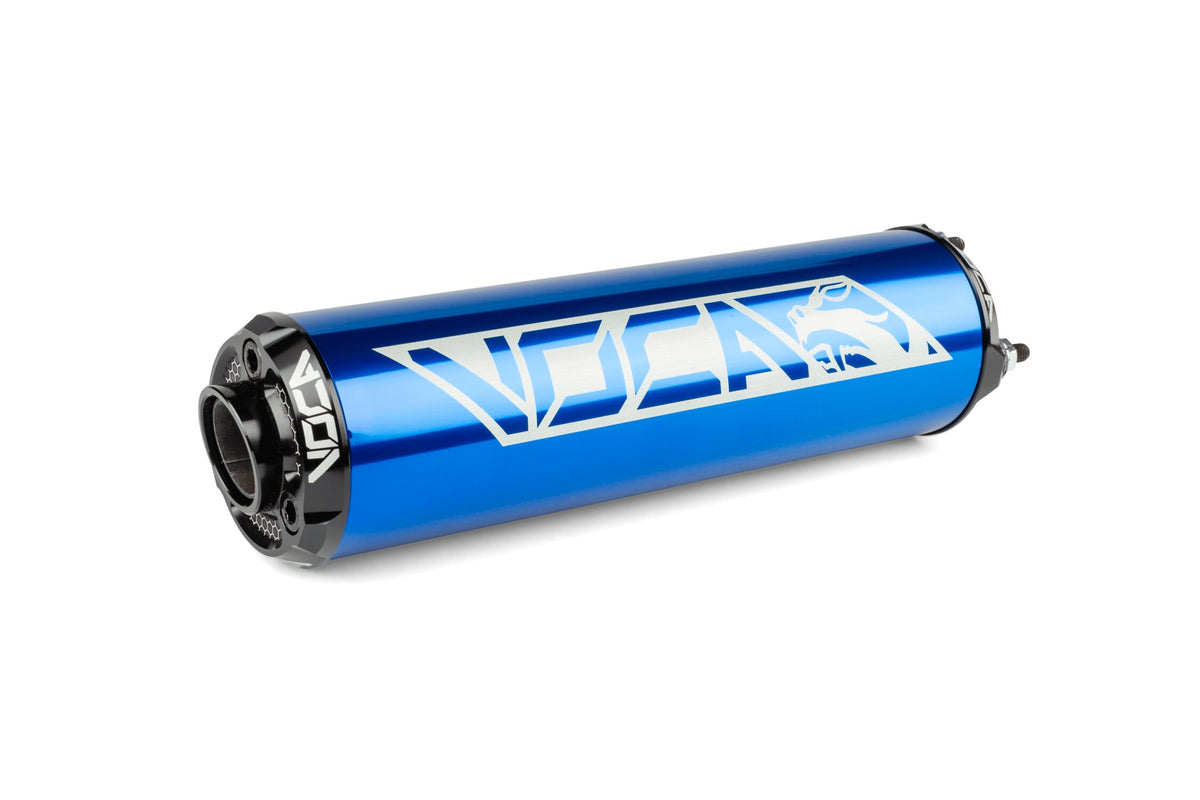 Silencer Voca Alu CNC blue / black