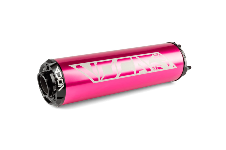 Silencer Voca Alu CNC pink / black