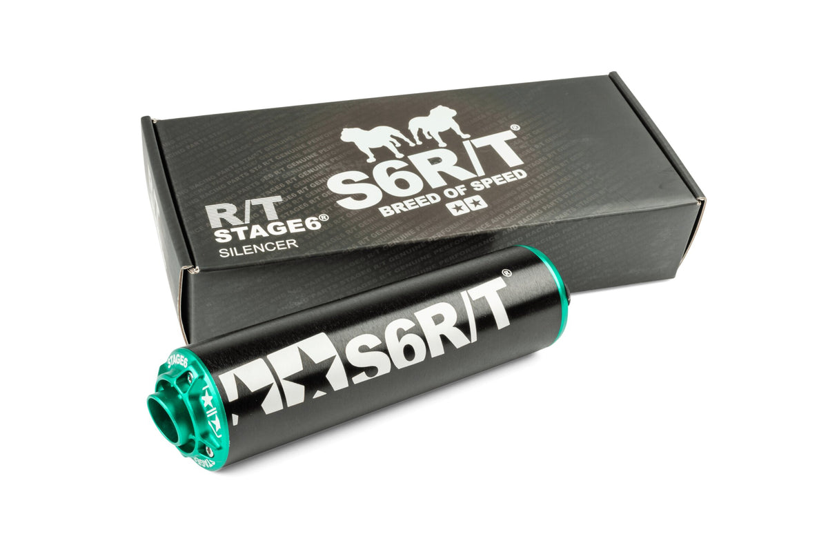 Silencer Stage6 R/T 100cc black / turquoise