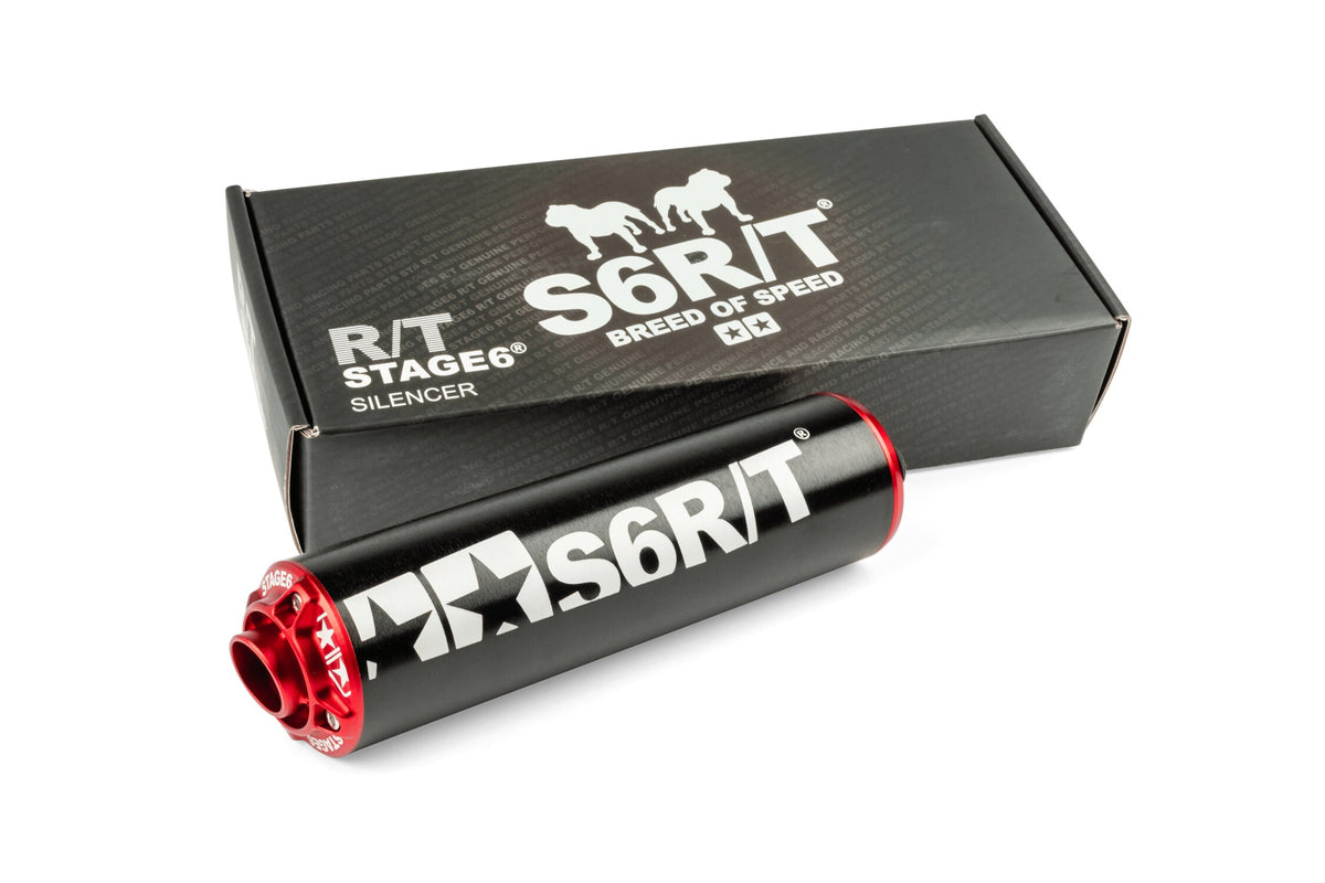 Silencer Stage6 R/T 100cc black / red