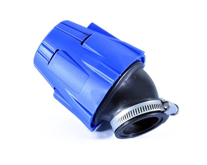 Air Filter Polini Air Box 115x80mm 37/38mm PHBG/PHBL 30° blue