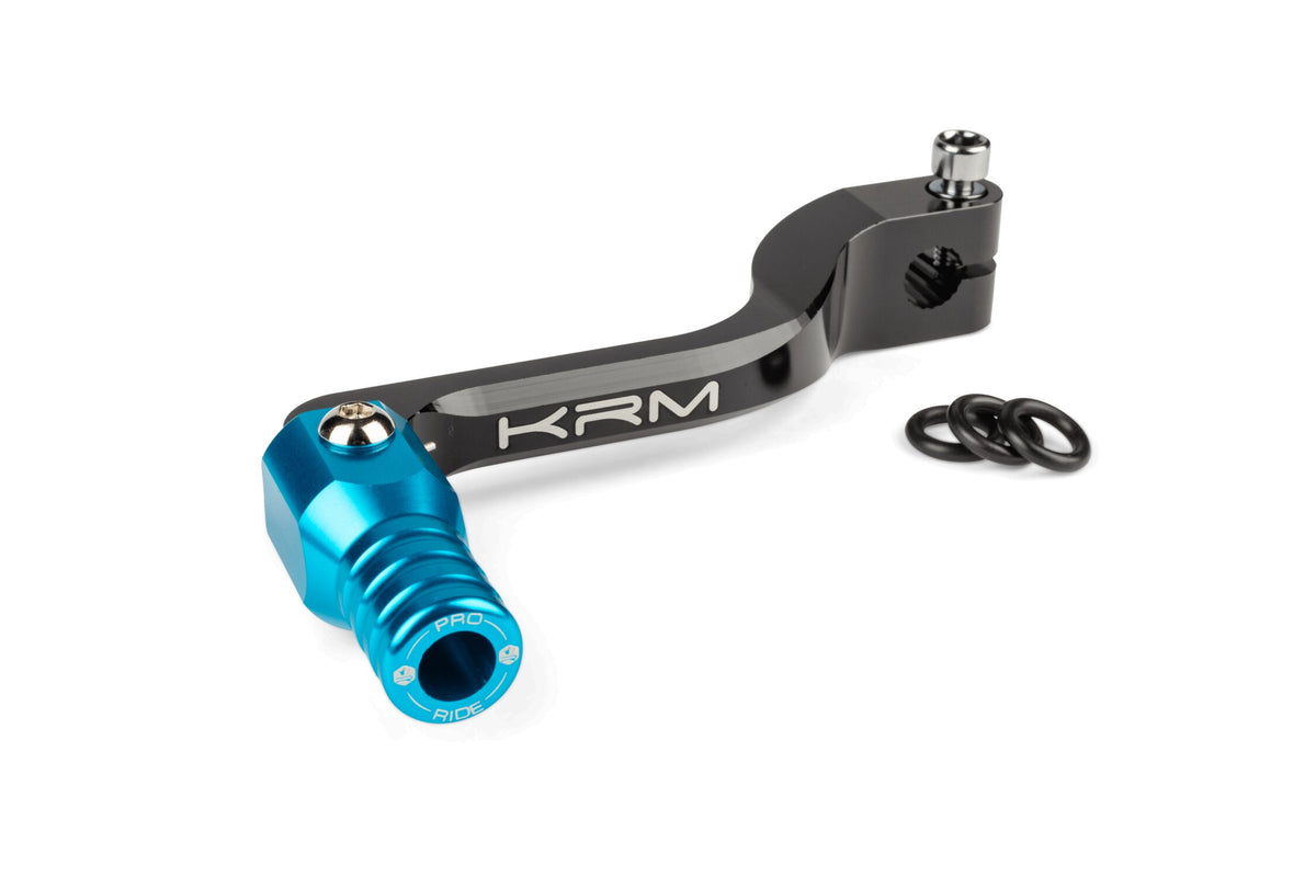 Shift Lever KRM Black / Turquoise Derbi