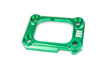 Intake Manifold Plate Motoforce Racing AM6 / Derbi green