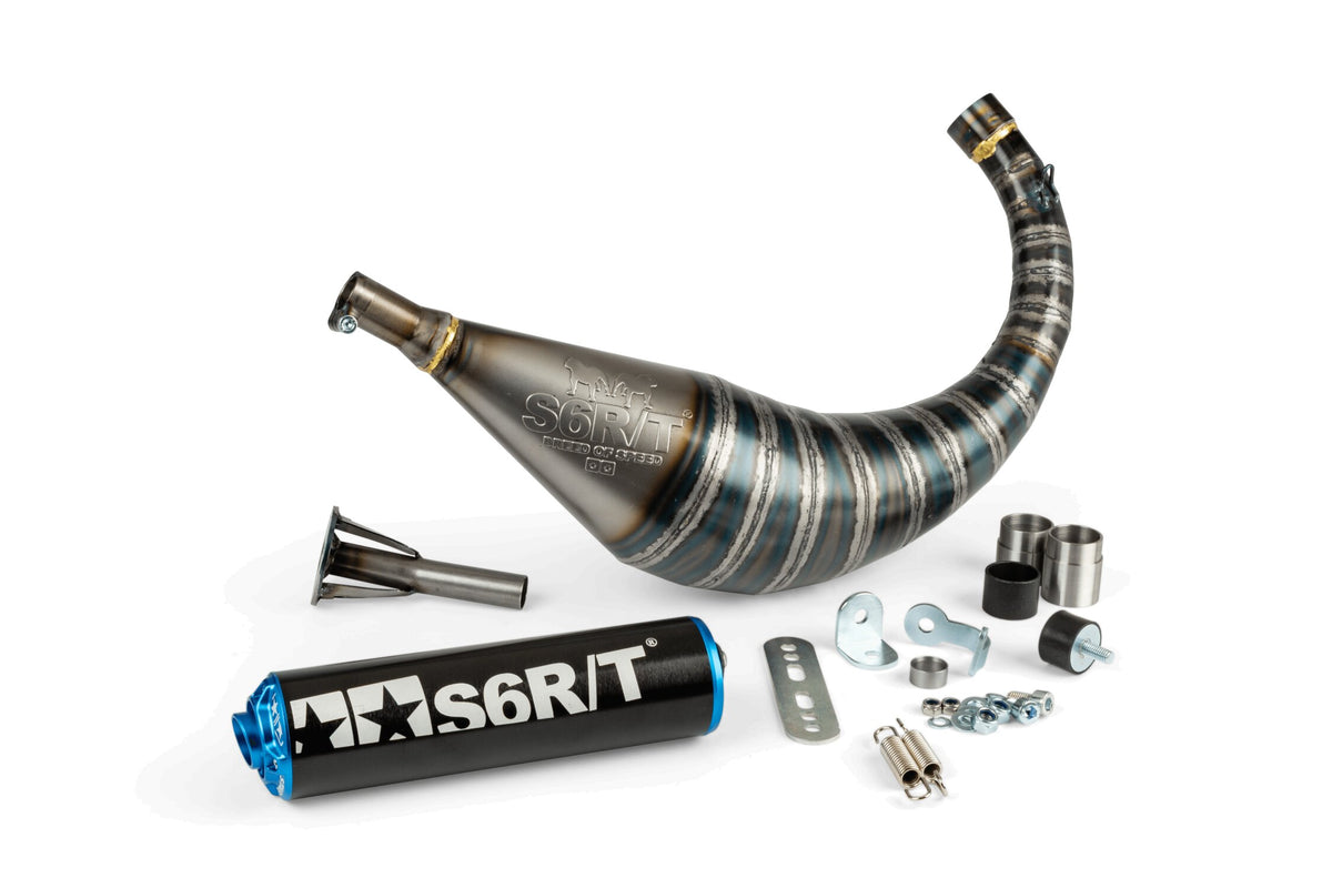 Exhaust Stage6 R/T 70 - 80 AM6 Black / Blue