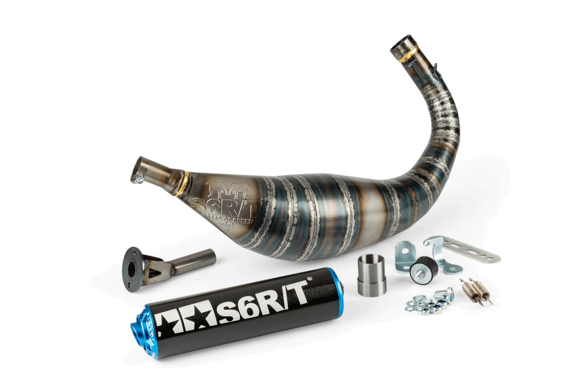 Exhaust Stage6 R/T 80 - 90 AM6 Black / Blue