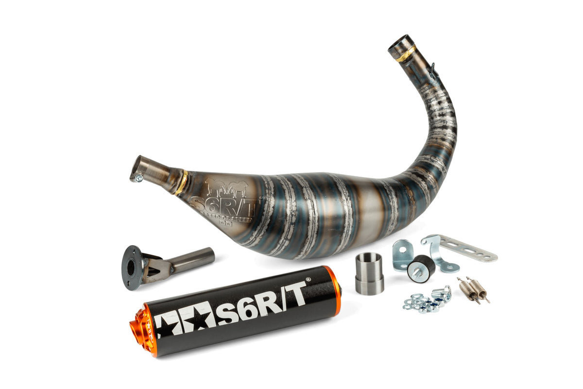 Exhaust Stage6 R/T 80 - 90 AM6 Black / Orange