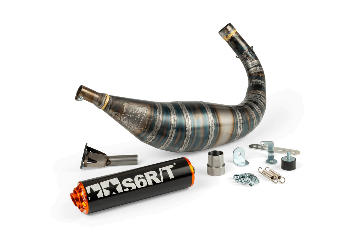 Exhaust Stage6 R/T 90 - 100 AM6 Black / Orange