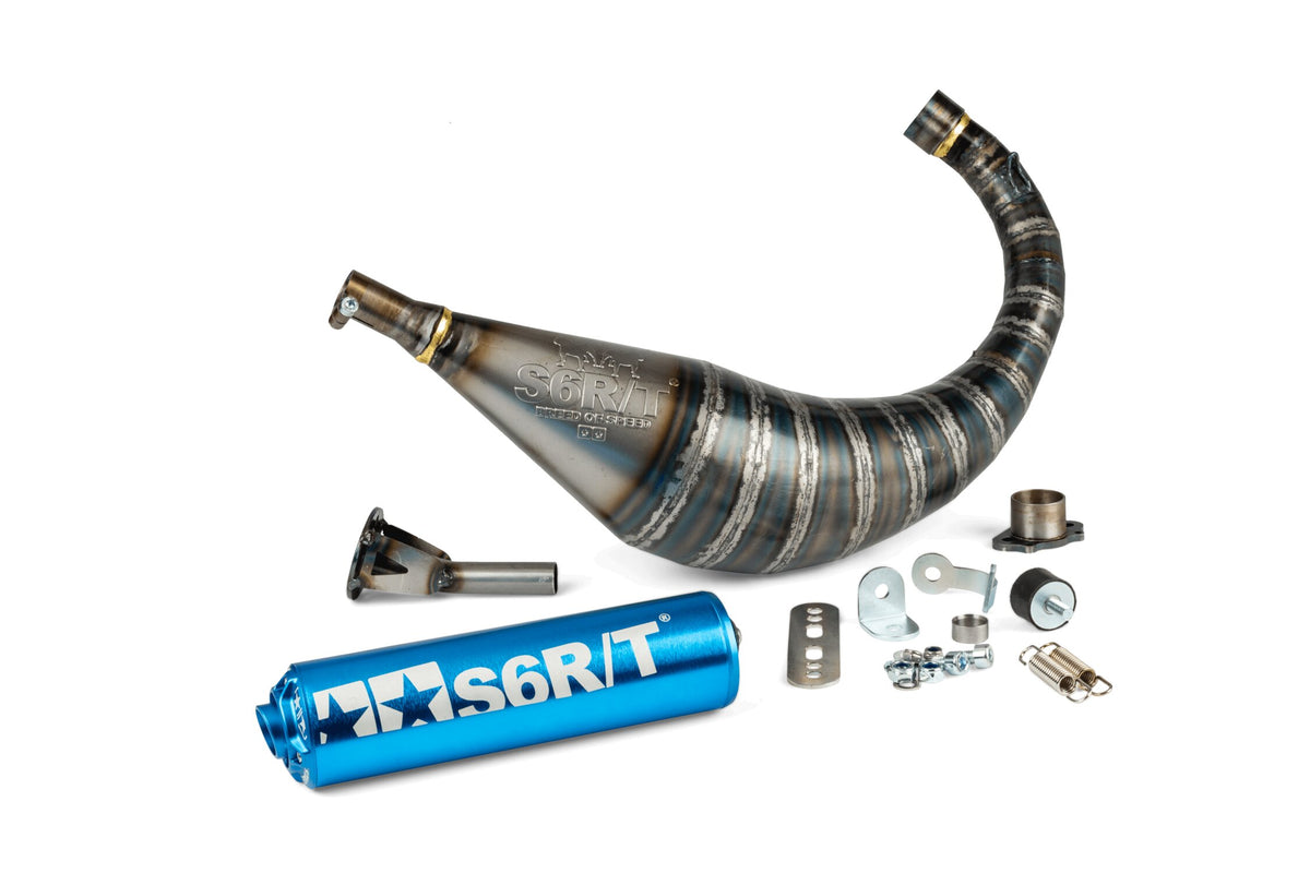 Exhaust Stage6 R/T 70 - 80 Derbi Blue