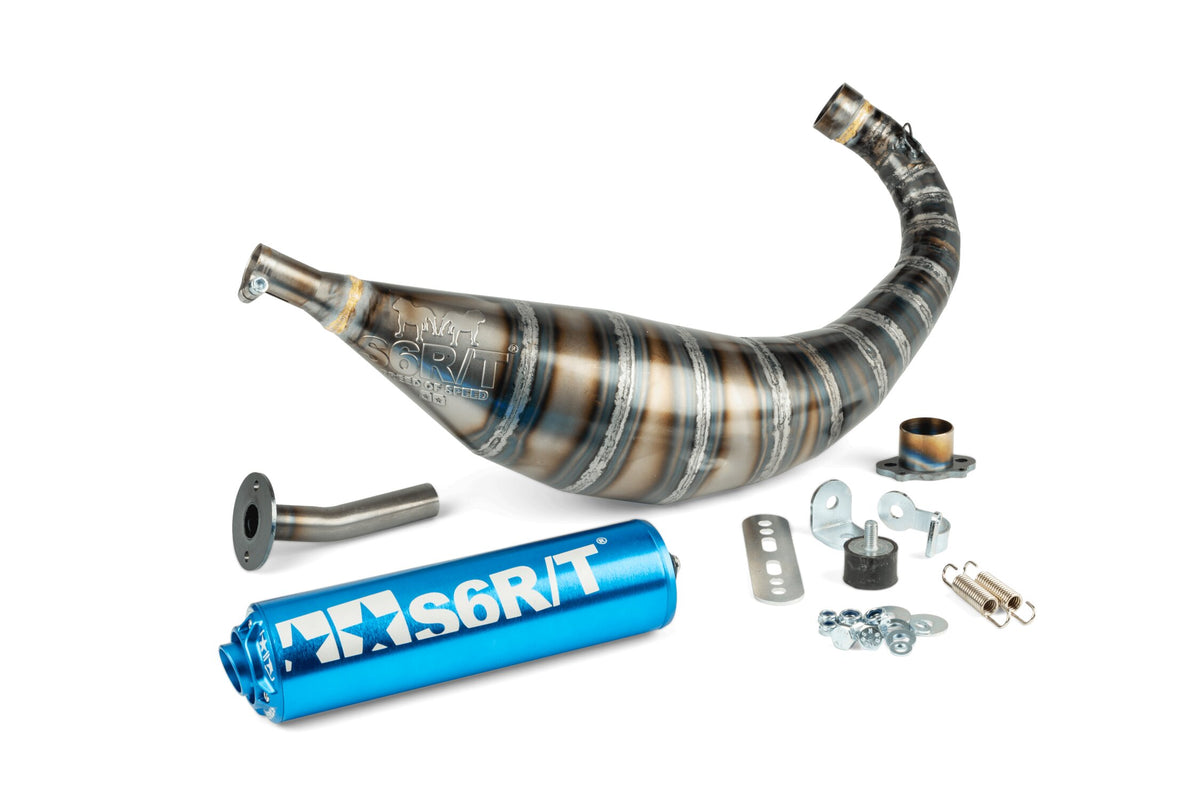 Exhaust Stage6 R/T 80 - 90 Derbi Blue