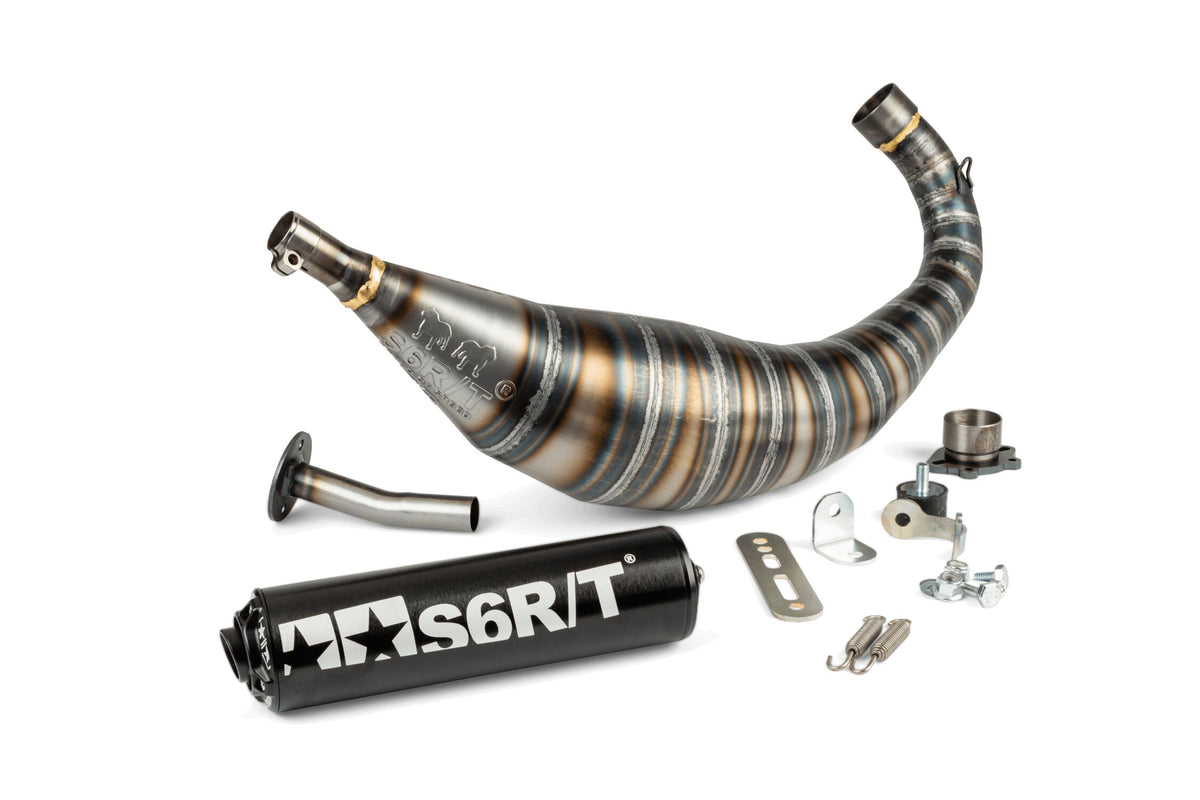 Exhaust Stage6 R/T 90 - 100 Derbi Black